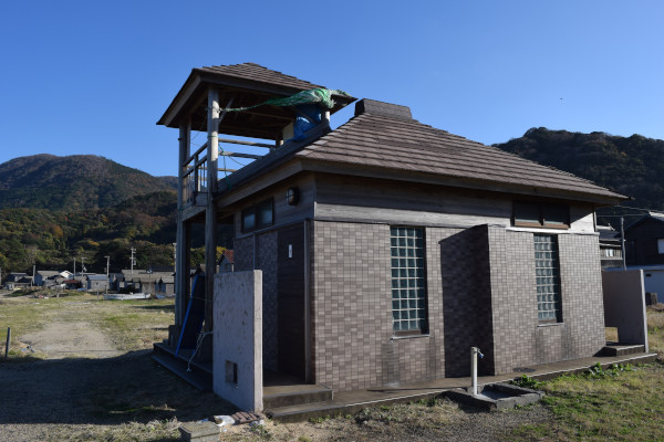 竹野海水浴場のトイレ