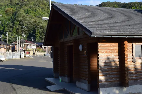 小川漁港のトイレ