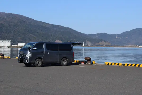 敦賀港の釣座
