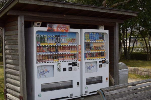 サンシャインビーチの自動販売機