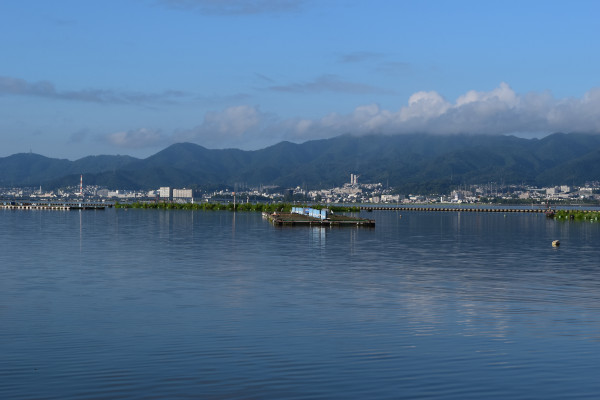 北山田1の堤防