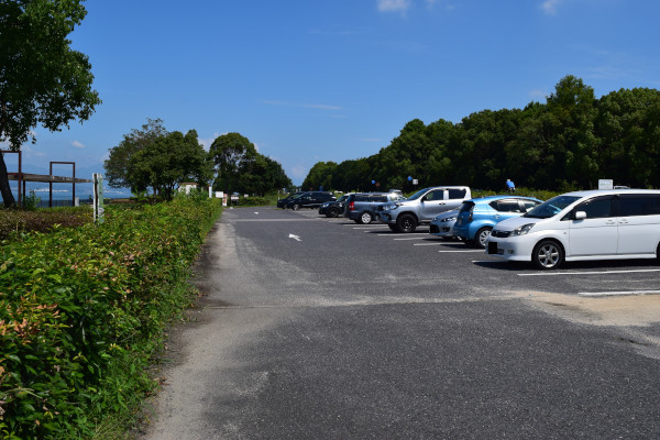 矢橋帰帆島1駐車場