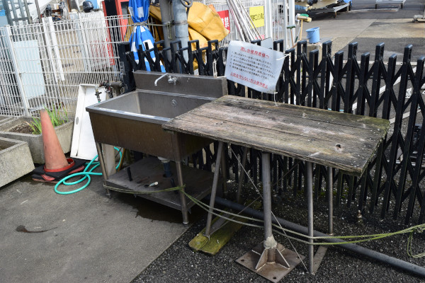 ベイブルーの調理台