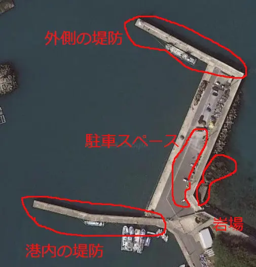 安乗漁港の航空写真