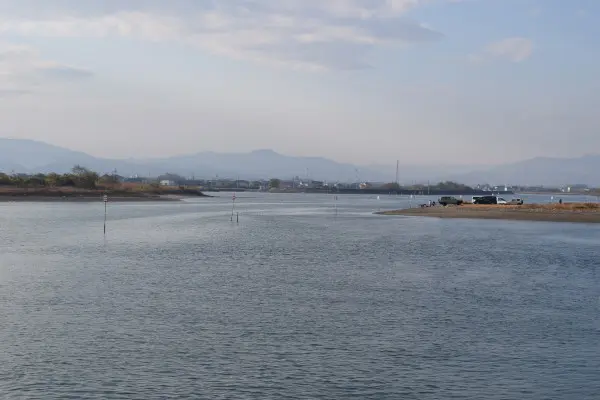 外城田川河口