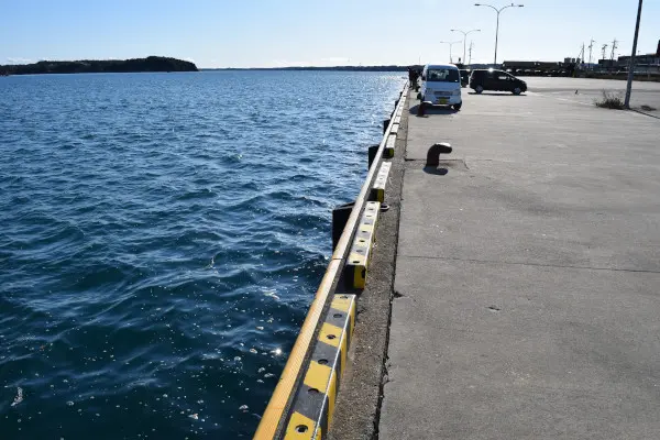 浜島埋め立て地岸壁
