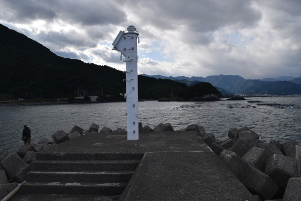 行野浦漁港堤防先端
