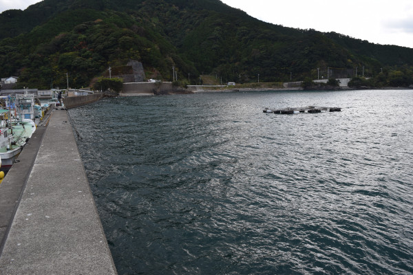 行野浦漁港内側堤防