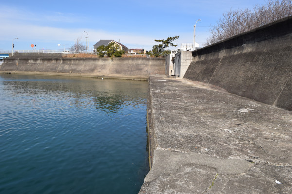 会津川河口護岸工事