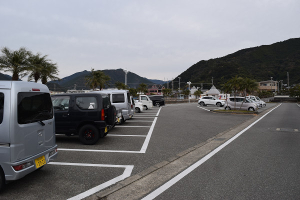 すさみ海水浴場駐車場
