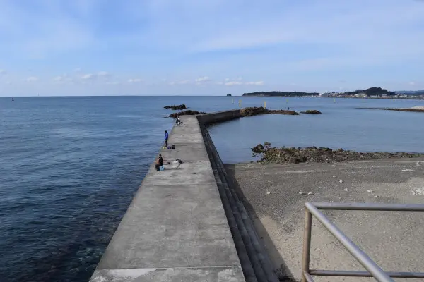 旗島エリア堤防