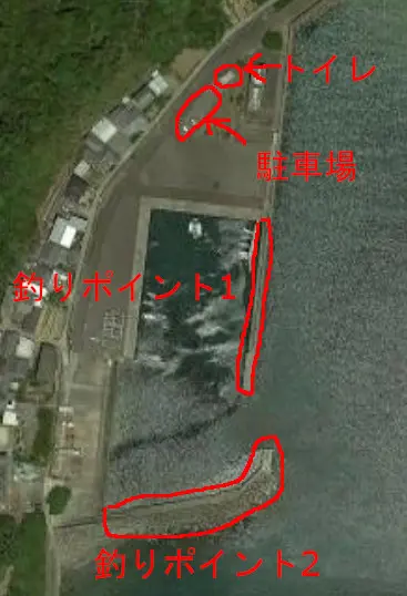 小浦漁港航空写真