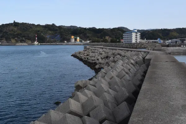 湯浅広港堤防