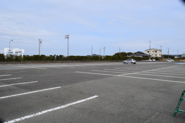 箕島漁港隣の駐車場