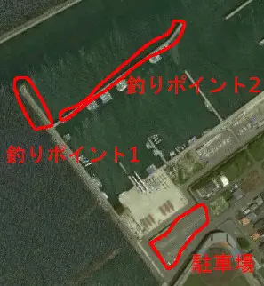 箕島漁港航空写真