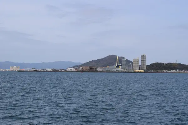 塩津漁港からの風景