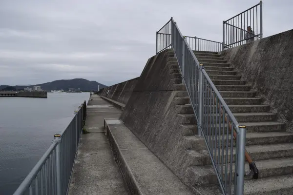 田ノ浦漁港階段
