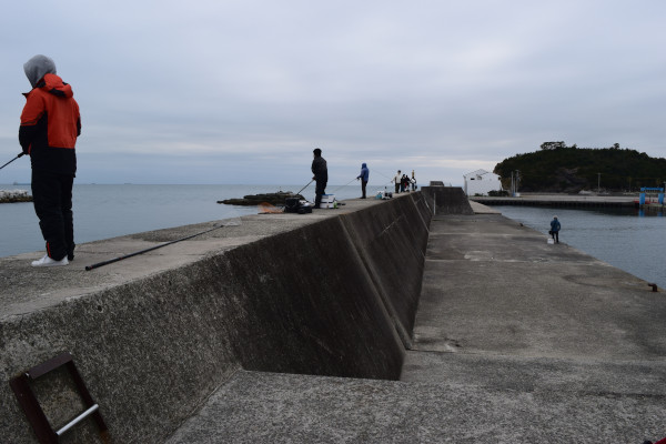 田ノ浦漁港堤防先端