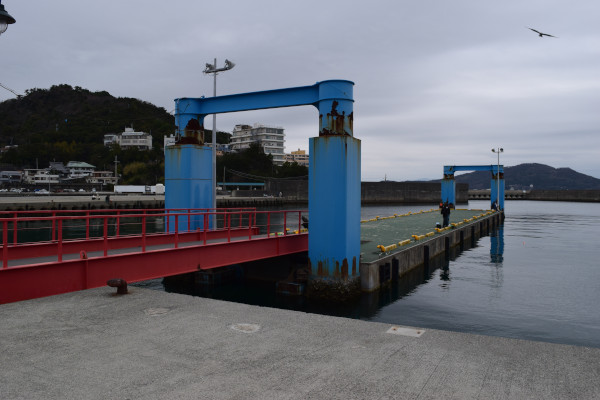 田ノ浦漁港浮桟橋