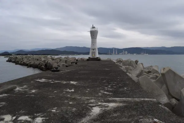 和歌浦漁港堤防先端