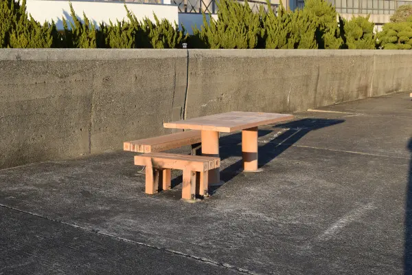 明石市役所裏の釣りポイントテーブル