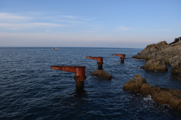 丸山海釣り公園の先端