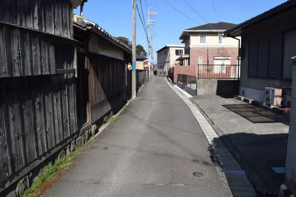 谷川港周辺の道路