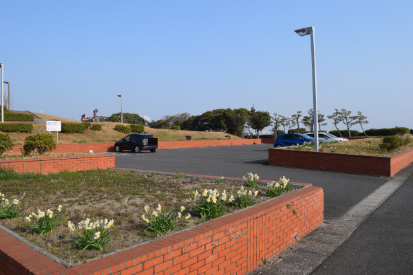 半田緑地公園の駐車場