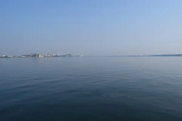 半田緑地公園の沖