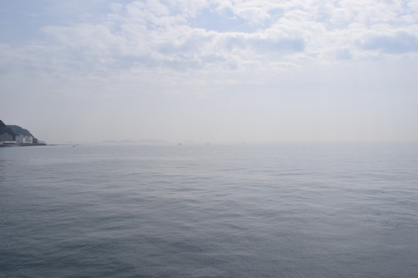 豊浜海釣り公園の沖