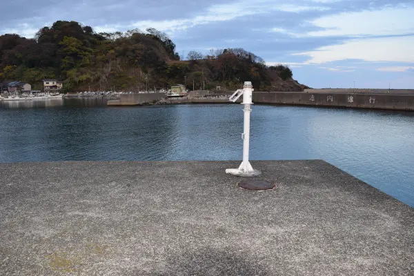 堤防の先端
