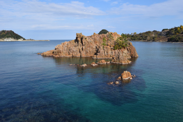 ふれあいデッキ周辺の風景