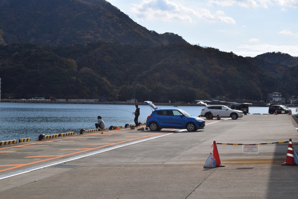 柴山漁港の釣りポイント