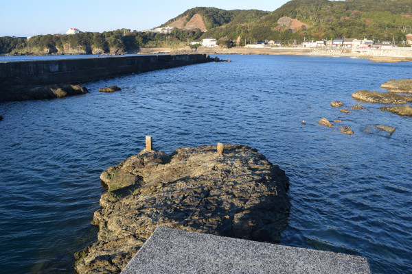 江住漁港の釣りポイント