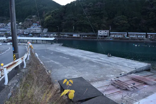 遊木漁港の魚市場
