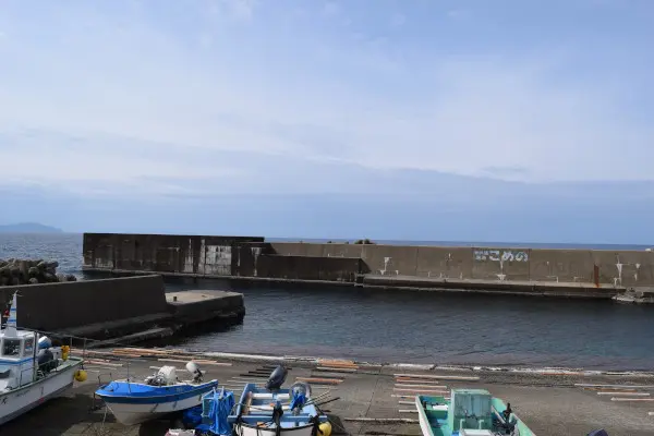 米ノ漁港全景