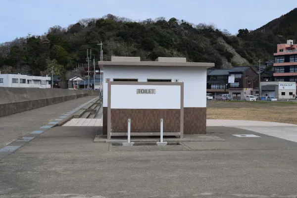 かれい公園のトイレ