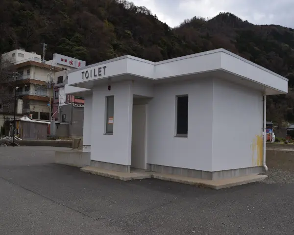 茂原人工海水浴場のトイレ