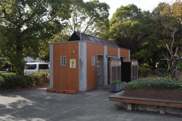 泉大津なぎさ公園のトイレ